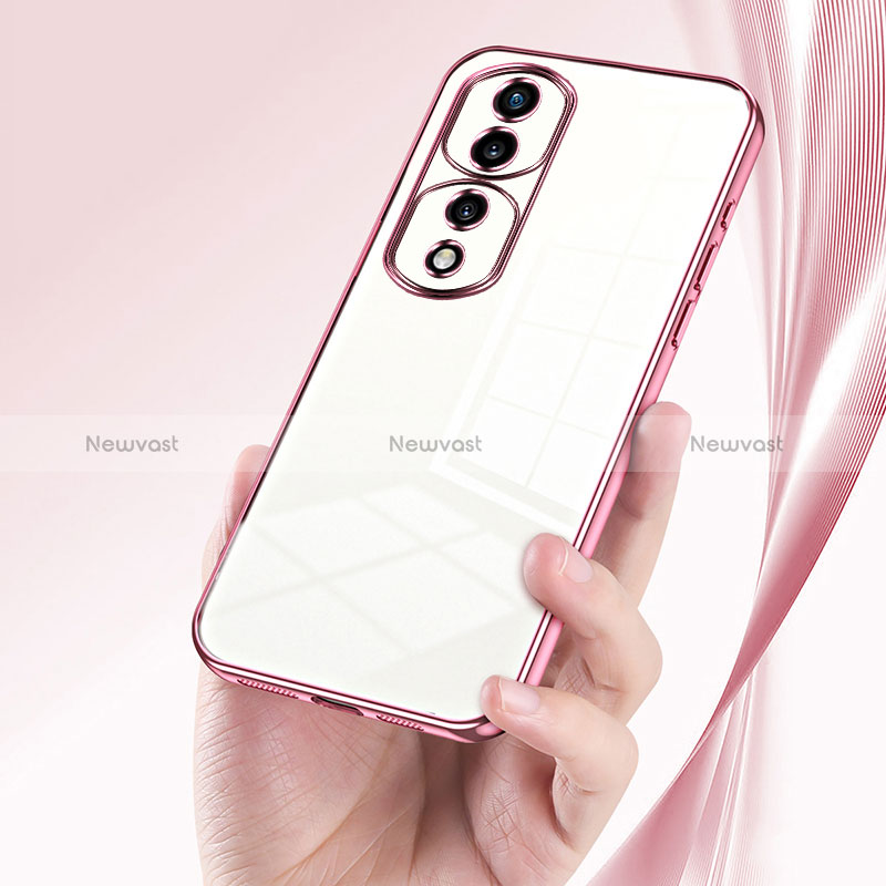 Ultra-thin Transparent TPU Soft Case Cover SY1 for Huawei Honor 70 Pro 5G