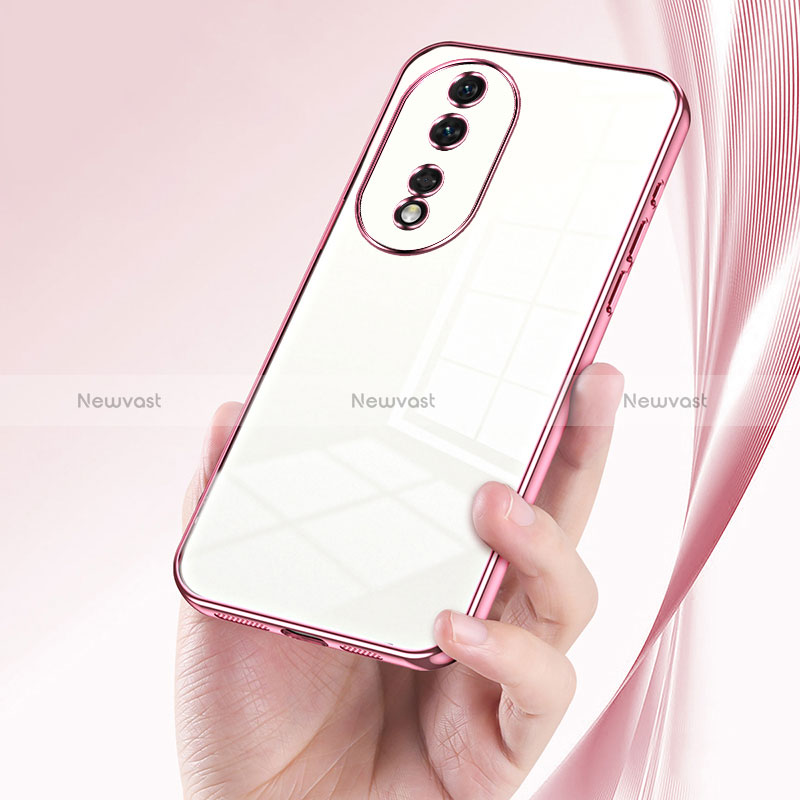 Ultra-thin Transparent TPU Soft Case Cover SY1 for Huawei Honor 80 5G