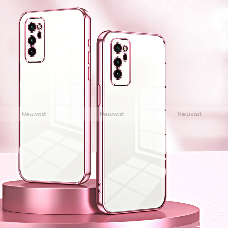 Ultra-thin Transparent TPU Soft Case Cover SY1 for Huawei Honor V30 5G