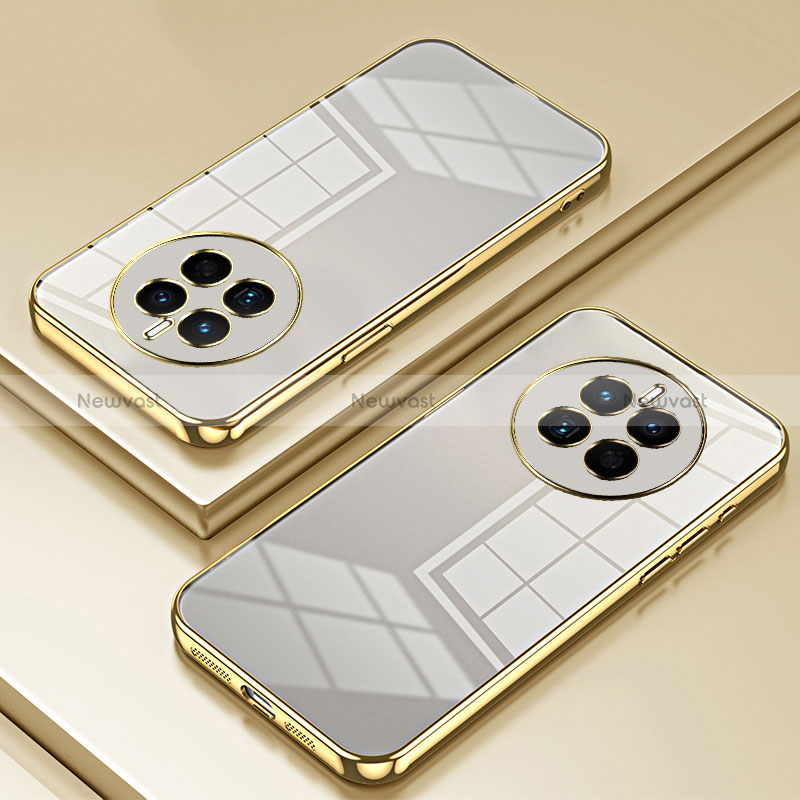 Ultra-thin Transparent TPU Soft Case Cover SY1 for Huawei Mate 50 Gold