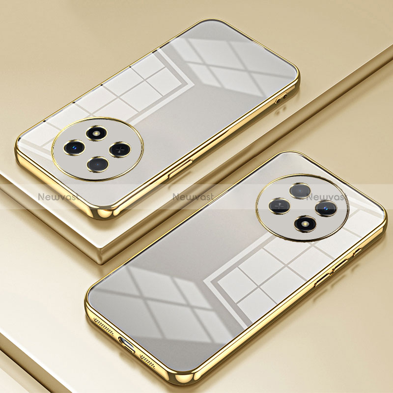 Ultra-thin Transparent TPU Soft Case Cover SY1 for Huawei Nova Y91 Gold