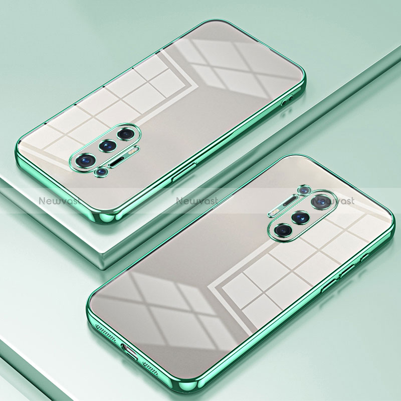 Ultra-thin Transparent TPU Soft Case Cover SY1 for OnePlus 8 Pro