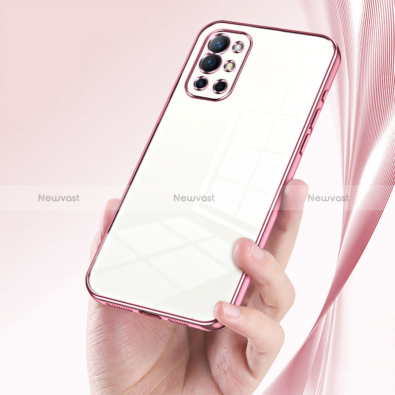 Ultra-thin Transparent TPU Soft Case Cover SY1 for OnePlus 9R 5G