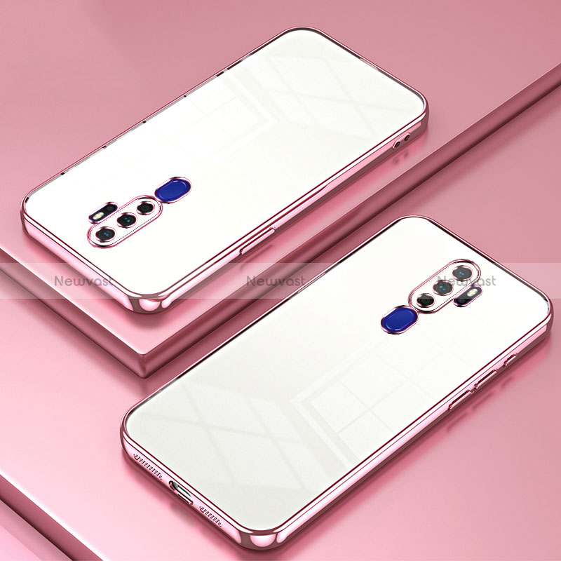 Ultra-thin Transparent TPU Soft Case Cover SY1 for Oppo A11X