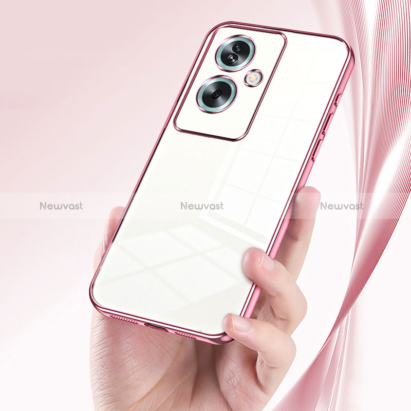 Ultra-thin Transparent TPU Soft Case Cover SY1 for Oppo A2 5G