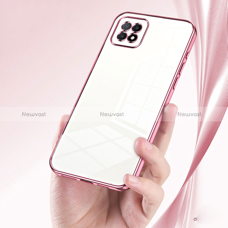 Ultra-thin Transparent TPU Soft Case Cover SY1 for Oppo A72 5G