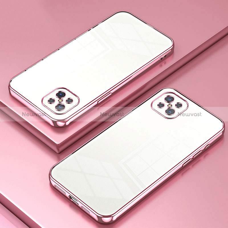 Ultra-thin Transparent TPU Soft Case Cover SY1 for Oppo A92s 5G