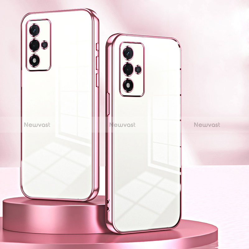 Ultra-thin Transparent TPU Soft Case Cover SY1 for Oppo A93s 5G