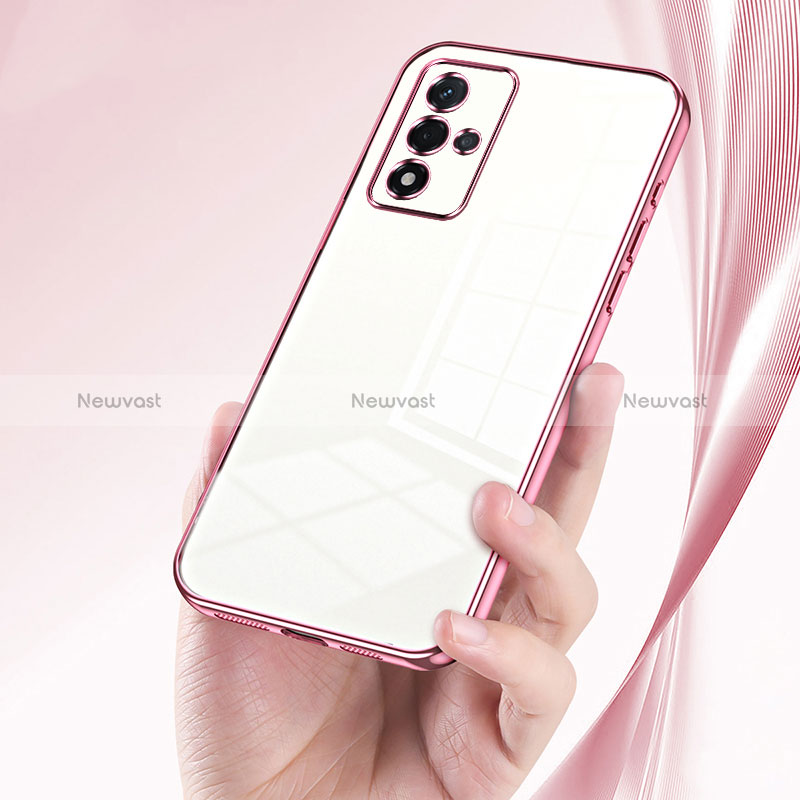 Ultra-thin Transparent TPU Soft Case Cover SY1 for Oppo A93s 5G