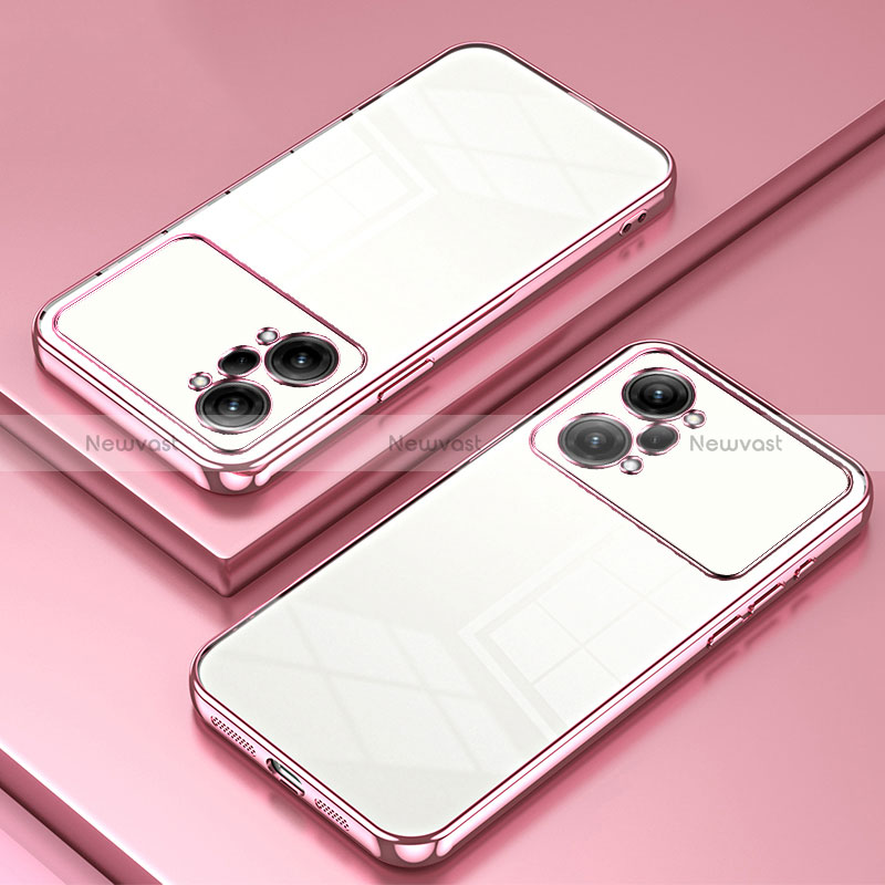 Ultra-thin Transparent TPU Soft Case Cover SY1 for Oppo K10 Pro 5G