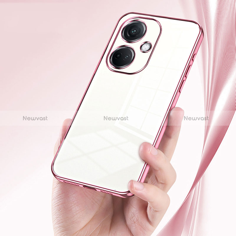 Ultra-thin Transparent TPU Soft Case Cover SY1 for Oppo K11 5G