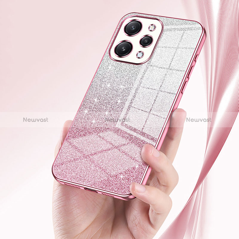 Ultra-thin Transparent TPU Soft Case Cover SY1 for Xiaomi Poco M6 Pro 5G