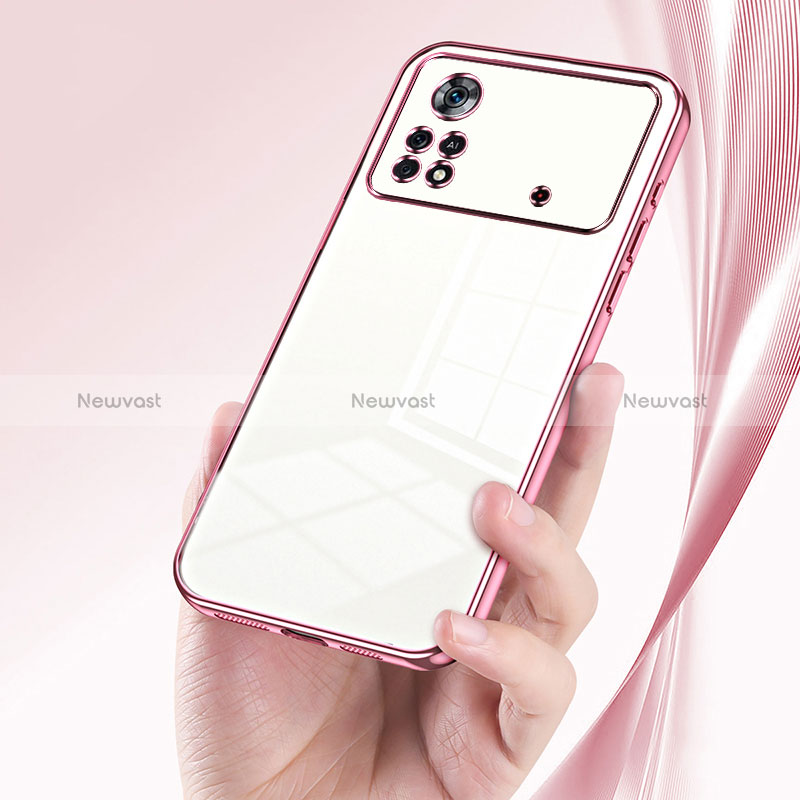 Ultra-thin Transparent TPU Soft Case Cover SY1 for Xiaomi Poco X4 Pro 5G