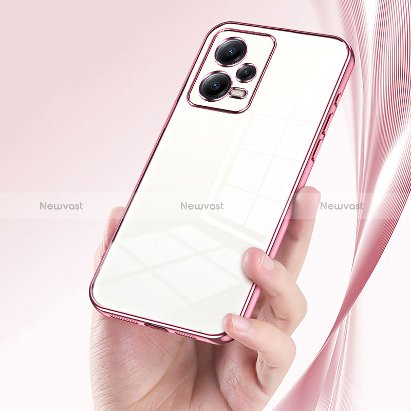 Ultra-thin Transparent TPU Soft Case Cover SY1 for Xiaomi Poco X5 5G