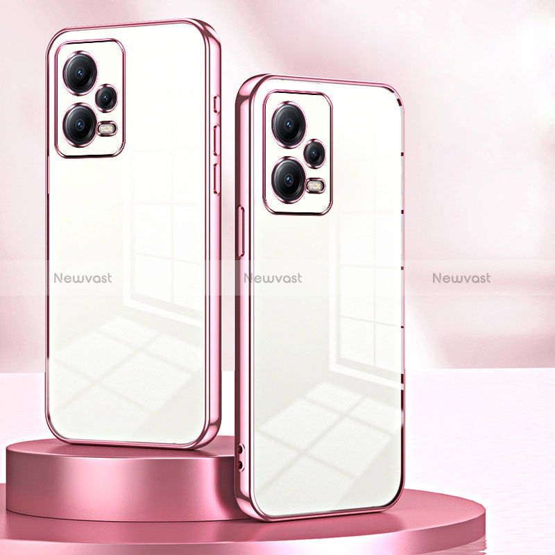 Ultra-thin Transparent TPU Soft Case Cover SY1 for Xiaomi Poco X5 5G