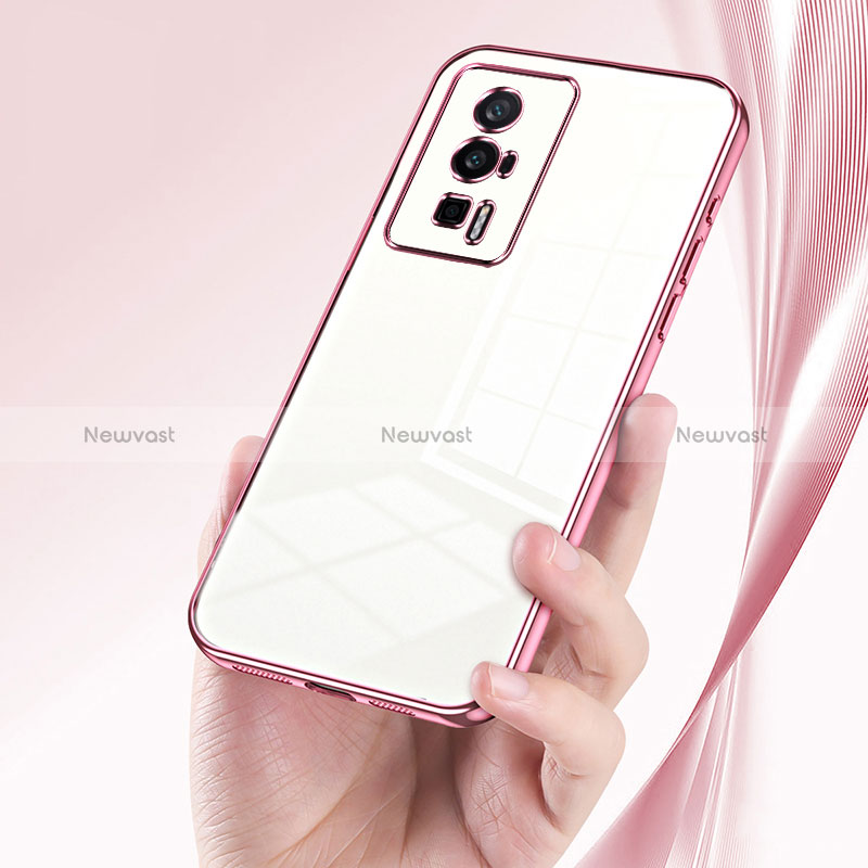 Ultra-thin Transparent TPU Soft Case Cover SY1 for Xiaomi Redmi K60 5G