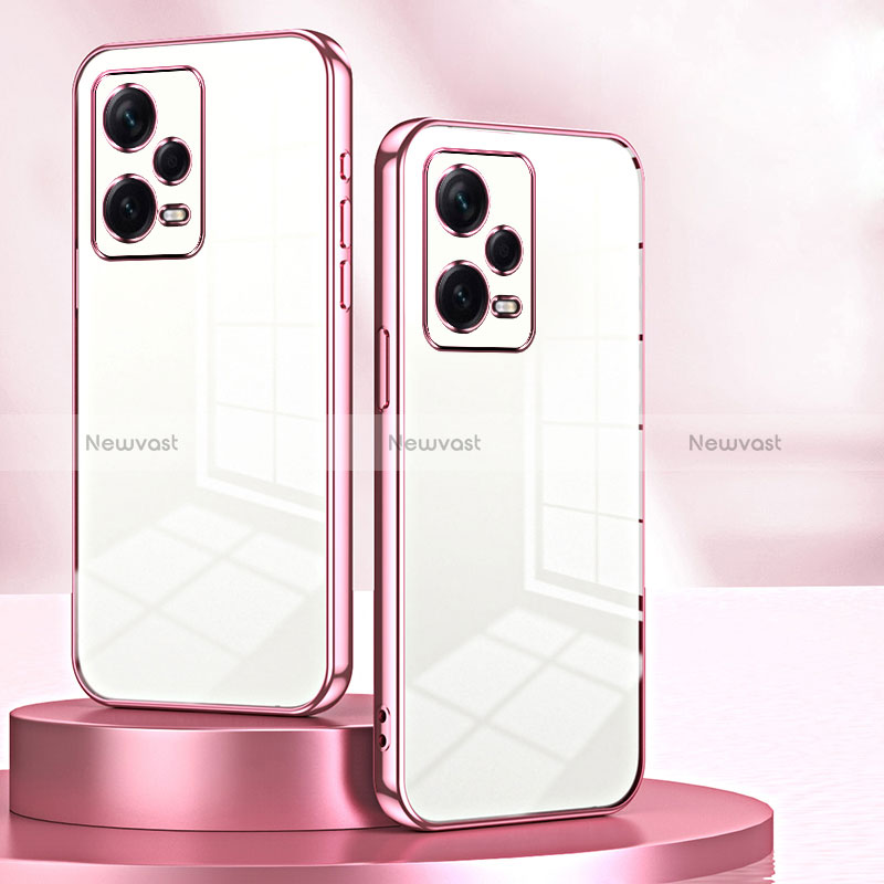 Ultra-thin Transparent TPU Soft Case Cover SY1 for Xiaomi Redmi Note 12 Pro+ Plus 5G