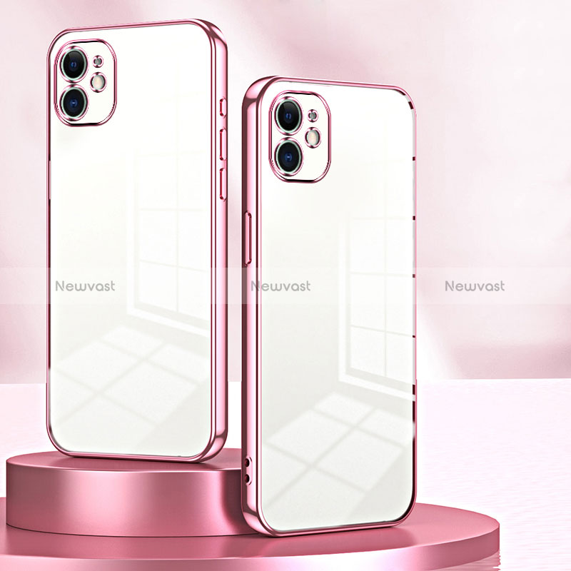 Ultra-thin Transparent TPU Soft Case Cover SY2 for Apple iPhone 11