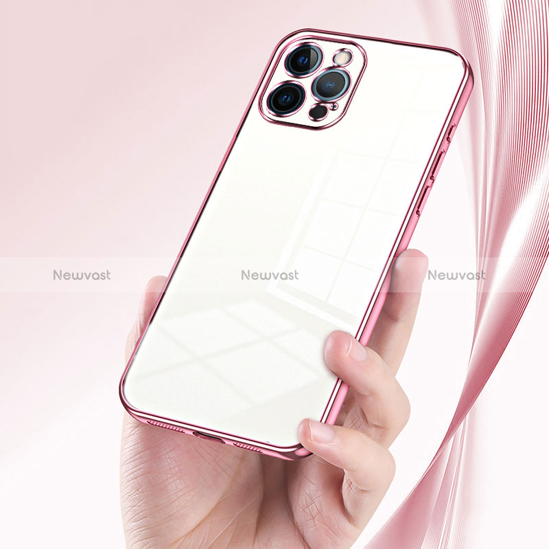 Ultra-thin Transparent TPU Soft Case Cover SY2 for Apple iPhone 12 Pro Max