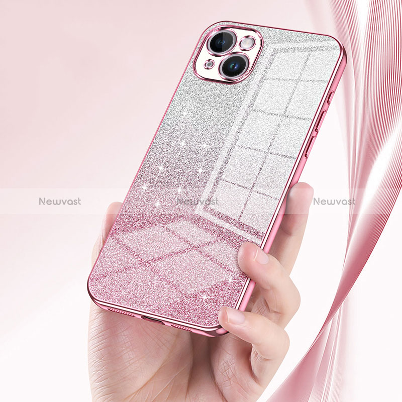 Ultra-thin Transparent TPU Soft Case Cover SY2 for Apple iPhone 14 Plus