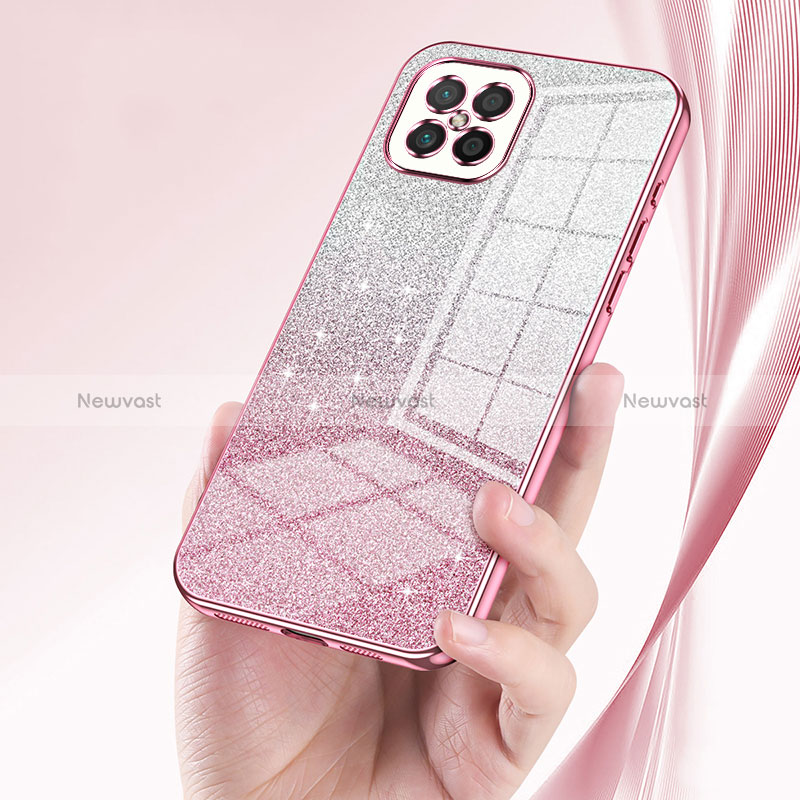 Ultra-thin Transparent TPU Soft Case Cover SY2 for Huawei Nova 8 SE 4G