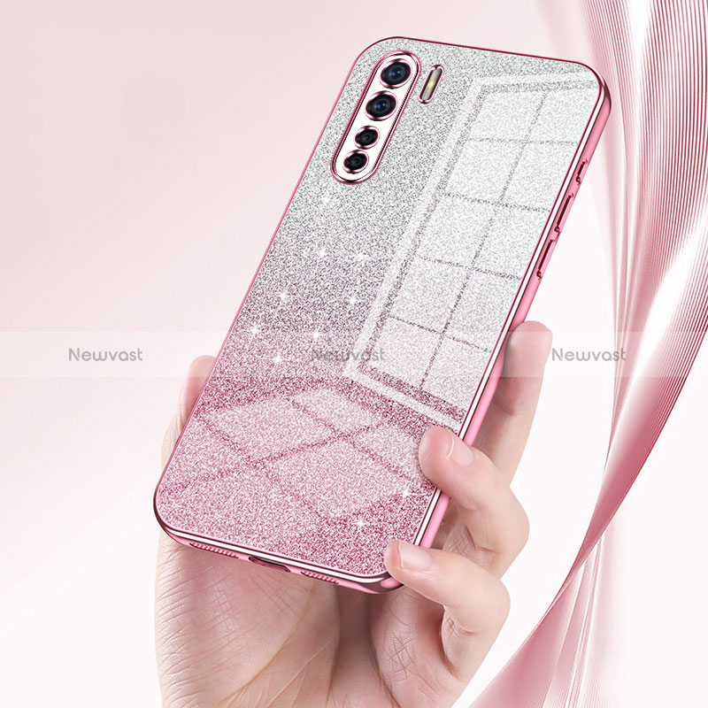 Ultra-thin Transparent TPU Soft Case Cover SY2 for Oppo A91