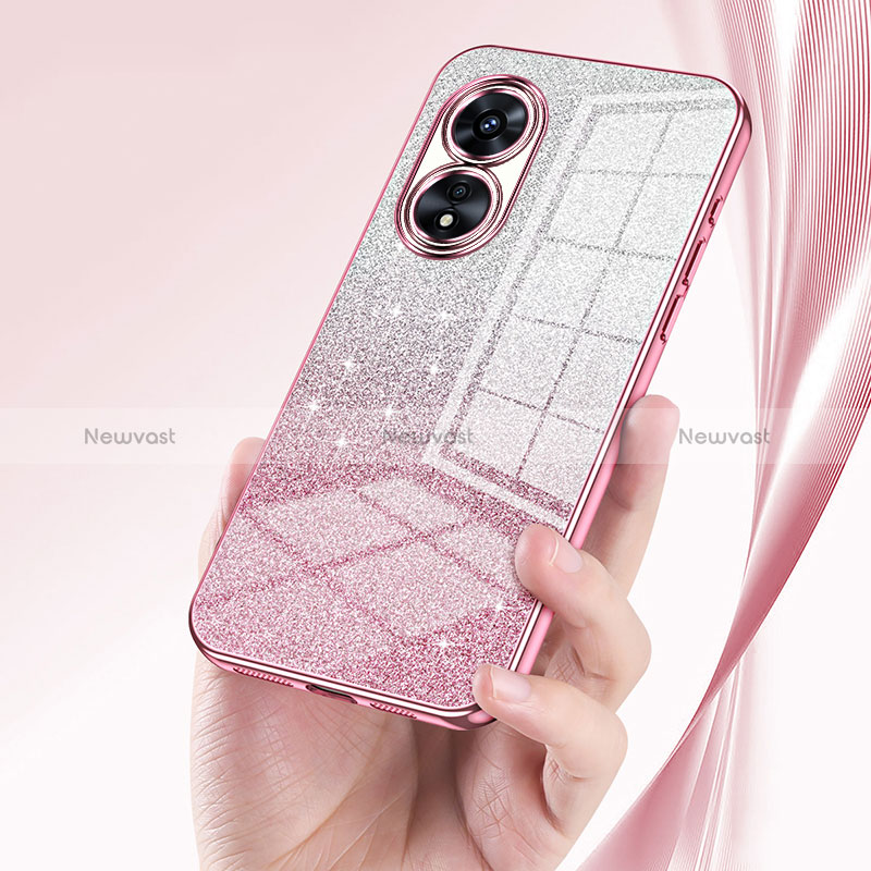Ultra-thin Transparent TPU Soft Case Cover SY2 for Oppo A97 5G