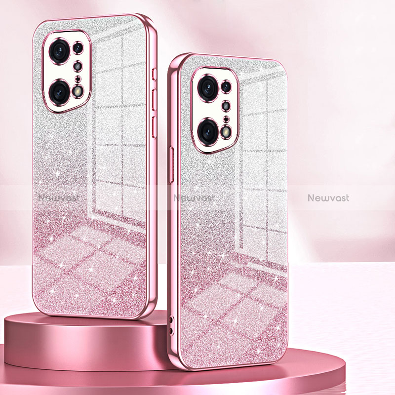 Ultra-thin Transparent TPU Soft Case Cover SY2 for Oppo Find X5 Pro 5G
