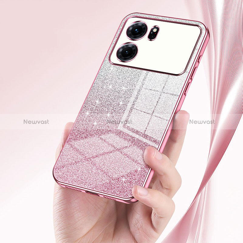 Ultra-thin Transparent TPU Soft Case Cover SY2 for Oppo K10 5G