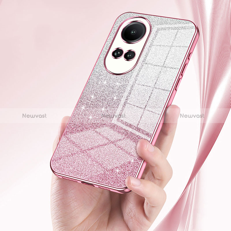 Ultra-thin Transparent TPU Soft Case Cover SY2 for Oppo Reno10 5G