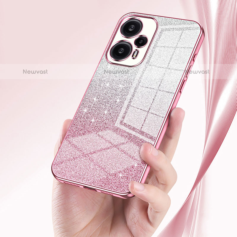 Ultra-thin Transparent TPU Soft Case Cover SY2 for Xiaomi Poco F5 5G