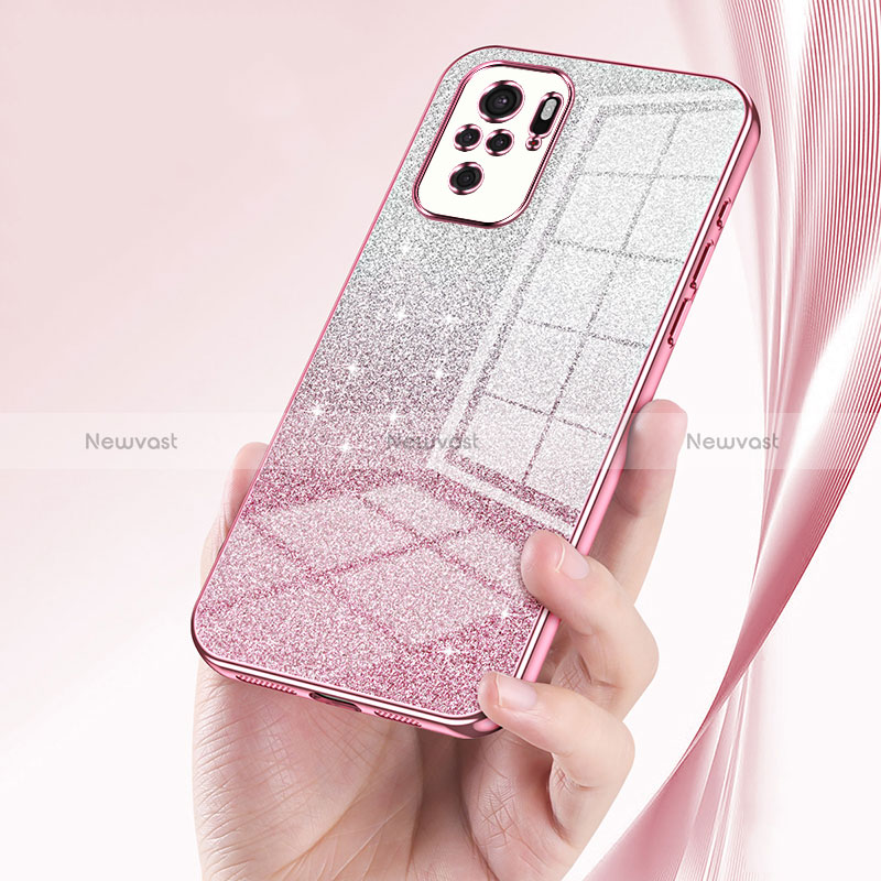 Ultra-thin Transparent TPU Soft Case Cover SY2 for Xiaomi Redmi Note 10 4G