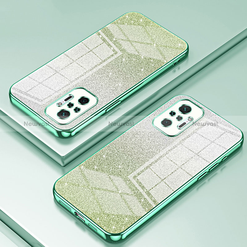Ultra-thin Transparent TPU Soft Case Cover SY2 for Xiaomi Redmi Note 10 Pro 4G