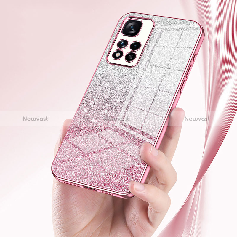 Ultra-thin Transparent TPU Soft Case Cover SY2 for Xiaomi Redmi Note 11 Pro 5G