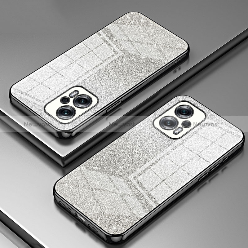 Ultra-thin Transparent TPU Soft Case Cover SY2 for Xiaomi Redmi Note 11T Pro 5G Black