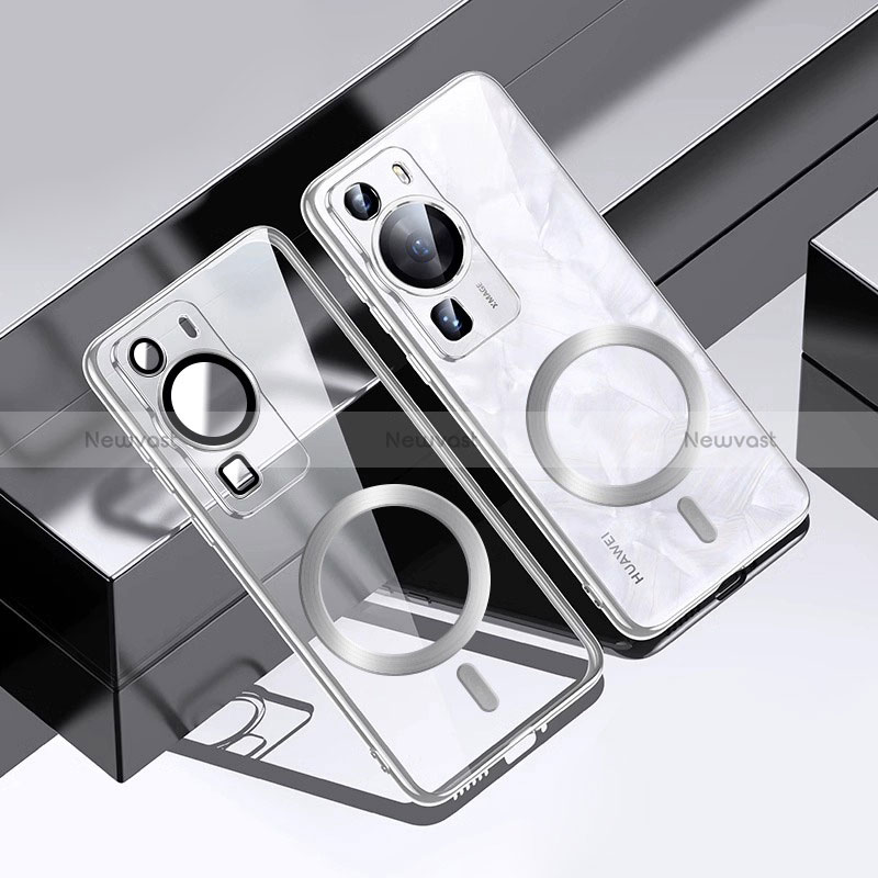 Ultra-thin Transparent TPU Soft Case Cover with Mag-Safe Magnetic S01 for Huawei P60