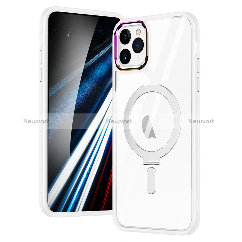 Ultra-thin Transparent TPU Soft Case Cover with Mag-Safe Magnetic SD1 for Apple iPhone 11 Pro