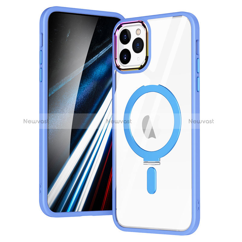 Ultra-thin Transparent TPU Soft Case Cover with Mag-Safe Magnetic SD1 for Apple iPhone 11 Pro Max