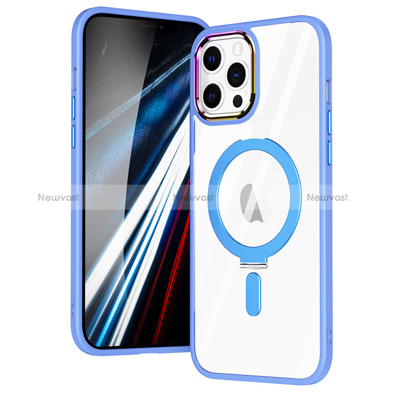 Ultra-thin Transparent TPU Soft Case Cover with Mag-Safe Magnetic SD1 for Apple iPhone 12 Pro Max