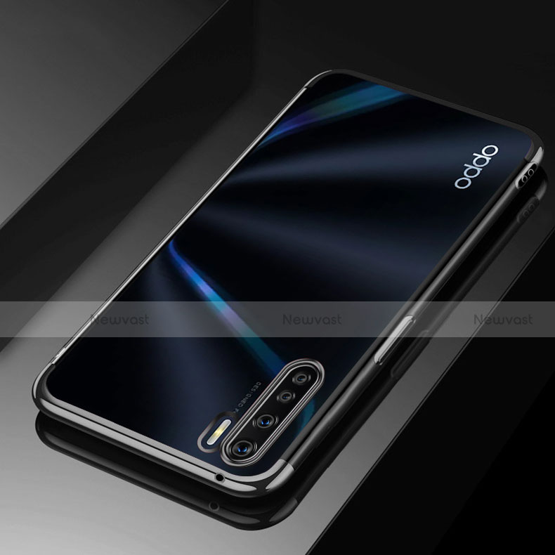 Ultra-thin Transparent TPU Soft Case Cover Z01 for Oppo Reno3