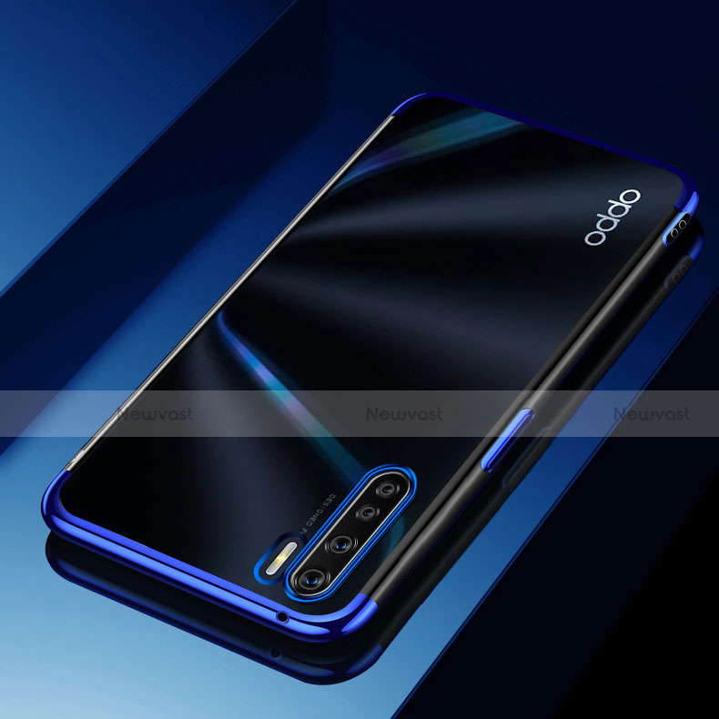 Ultra-thin Transparent TPU Soft Case Cover Z01 for Oppo Reno3