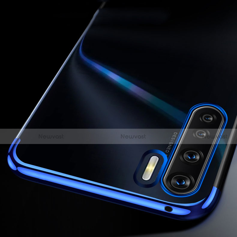 Ultra-thin Transparent TPU Soft Case Cover Z01 for Oppo Reno3