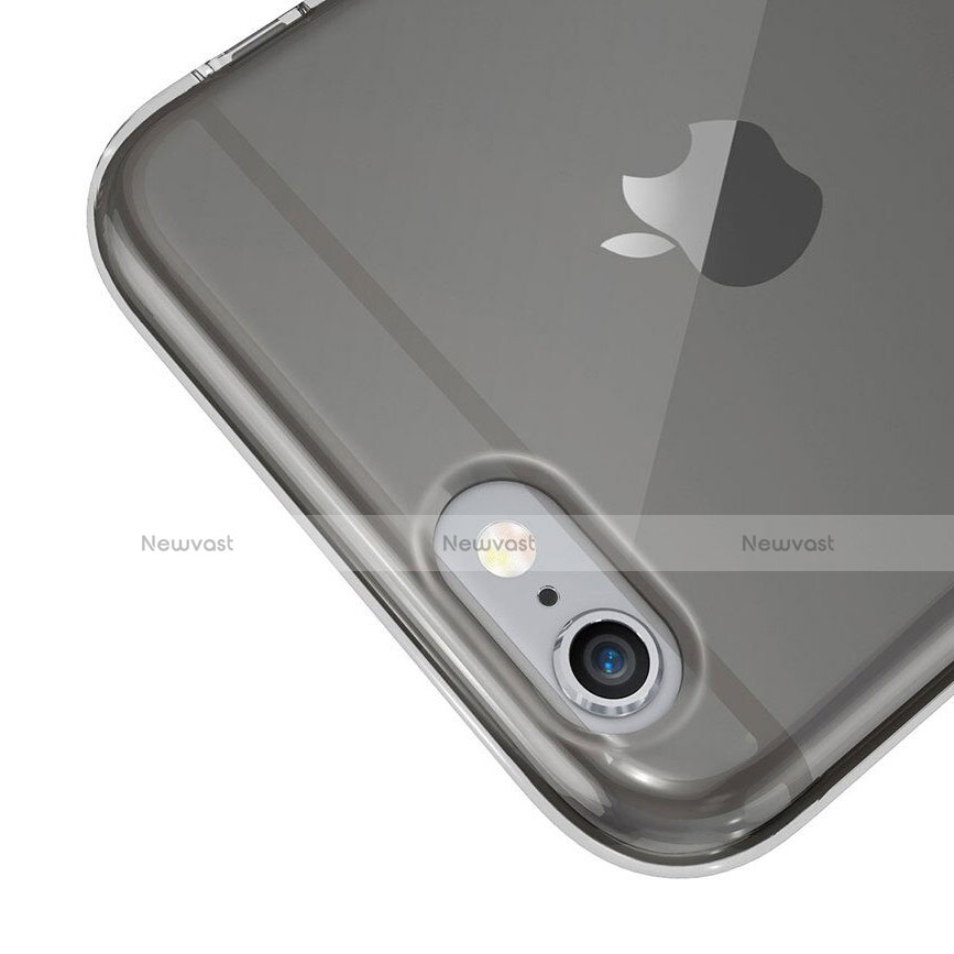 Ultra-thin Transparent TPU Soft Case for Apple iPhone 6 Dark Gray