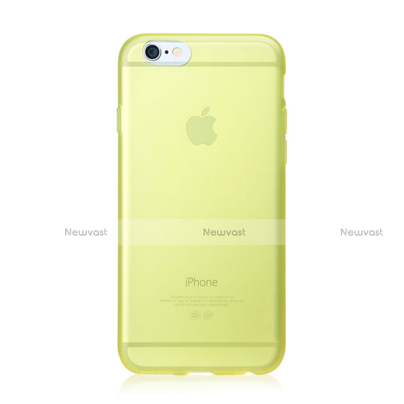 Ultra-thin Transparent TPU Soft Case for Apple iPhone 6 Green