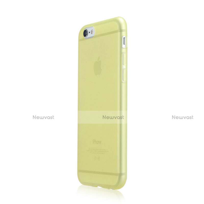 Ultra-thin Transparent TPU Soft Case for Apple iPhone 6 Green