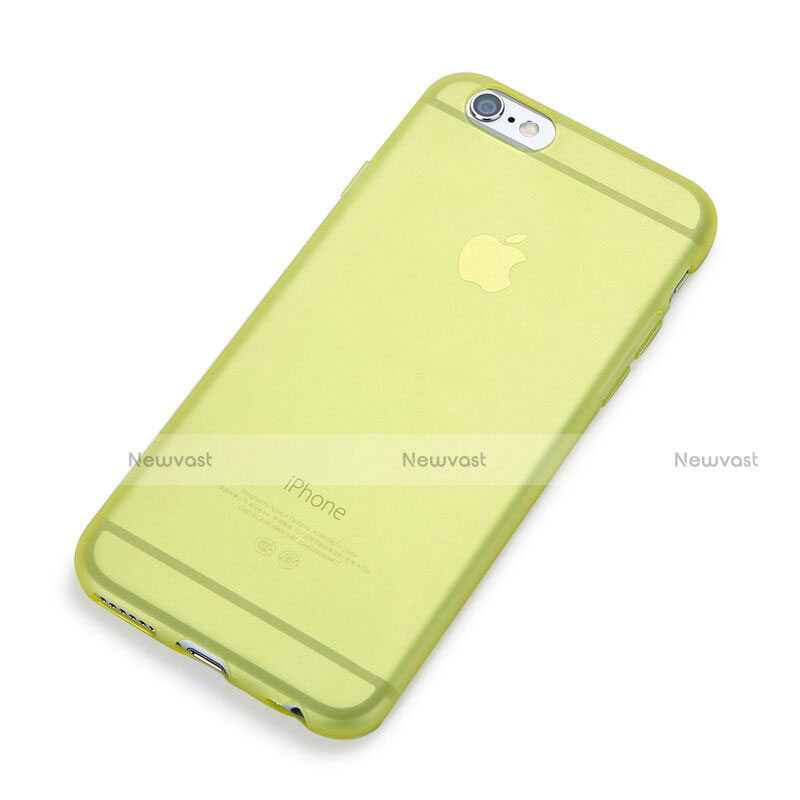 Ultra-thin Transparent TPU Soft Case for Apple iPhone 6 Green