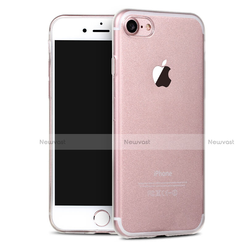 Ultra-thin Transparent TPU Soft Case for Apple iPhone 7 White