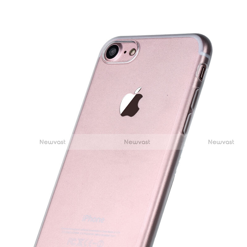 Ultra-thin Transparent TPU Soft Case for Apple iPhone 7 White