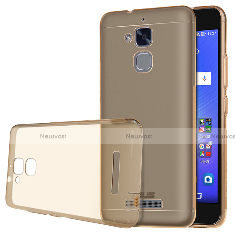 Ultra-thin Transparent TPU Soft Case for Asus Zenfone 3 Max Gold