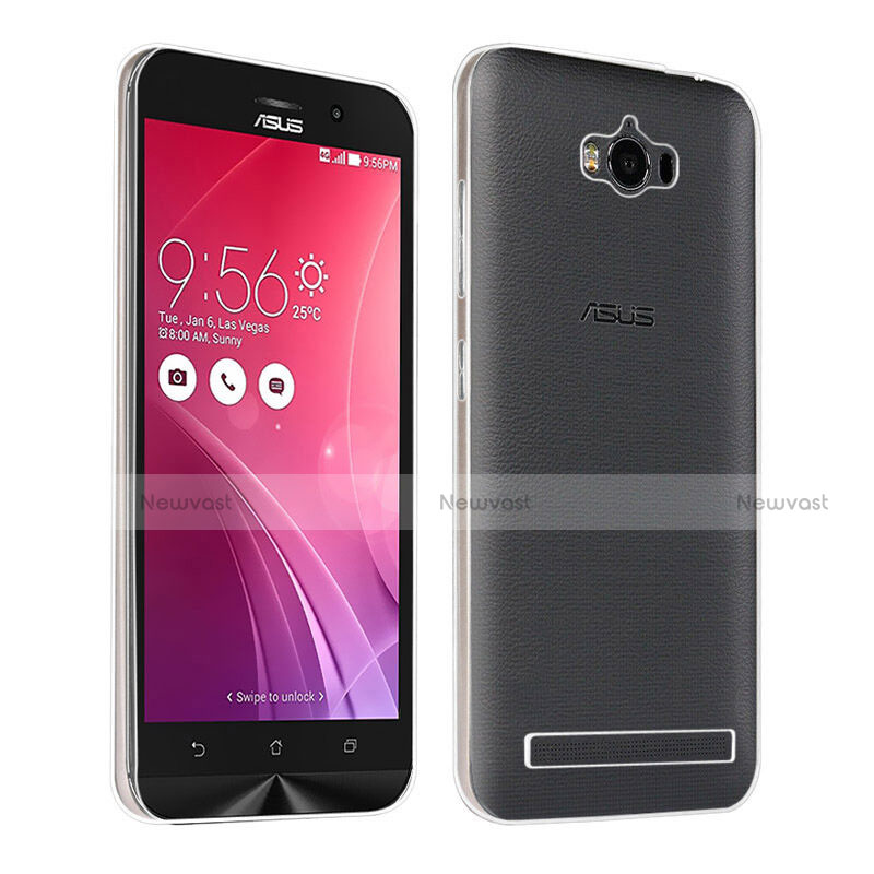 Ultra-thin Transparent TPU Soft Case for Asus Zenfone Max ZC550KL Clear